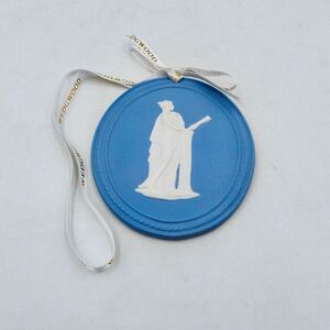 Wedgwood Blue Jasperware 2013 Annual Muse Ornament In Original Box